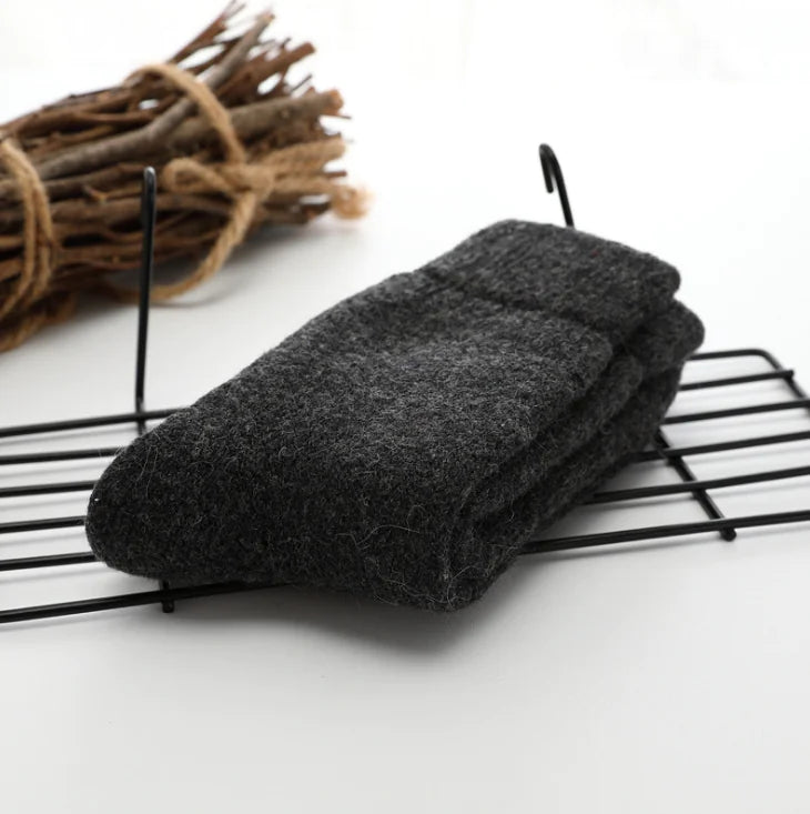Wool Socks, Rabbit Hair Socks, Fleece Cashmere Socks